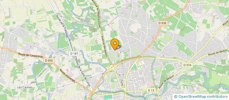 localisation de l'entreprise IMMO AVEL  CARPENTRAS