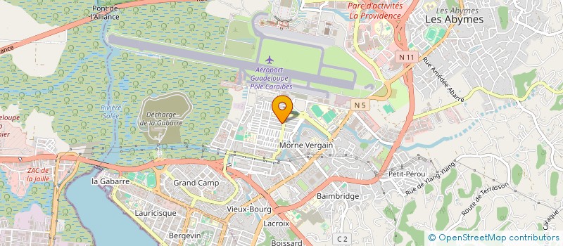 localisation de l'entreprise IMMO AVENIR.COM à LES ABYMES