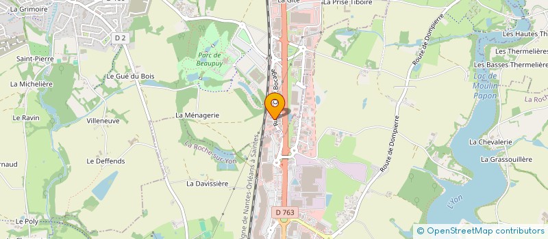 localisation de l'entreprise IMMO AVENUE  MOUILLERON-LE-CAPTIF