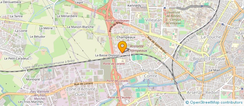 localisation de l'entreprise IMMO AVOXA, STE EN LIQUIDATION  RENNES