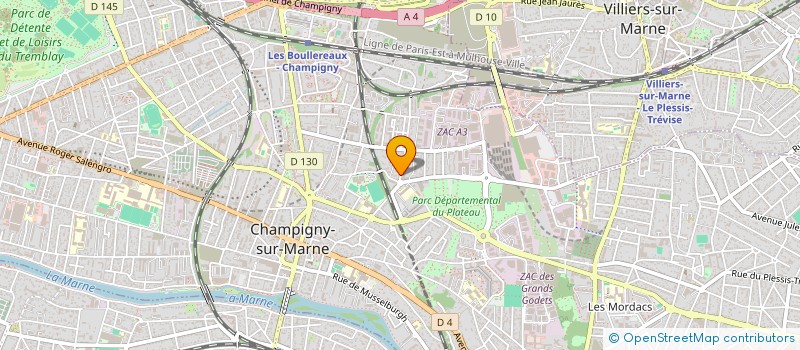 localisation de l'entreprise IMMO AZIZ  CHAMPIGNY-SUR-MARNE