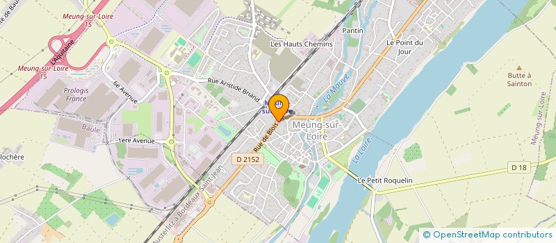 localisation de l'entreprise IMMO BAG  MEUNG-SUR-LOIRE