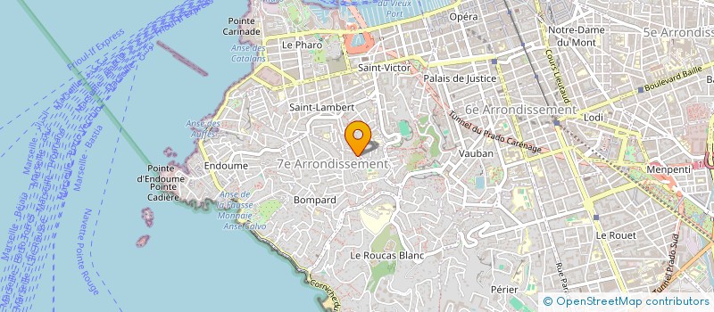 localisation de l'entreprise IMMO.BAME à MARSEILLE