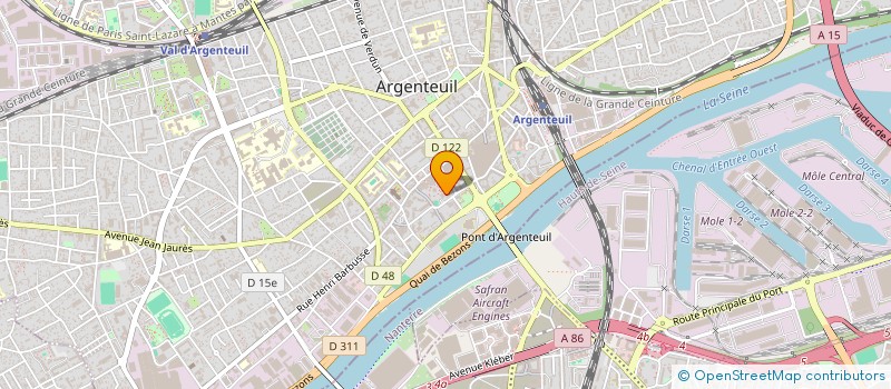 localisation de l'entreprise IMMO BATI SET  ARGENTEUIL