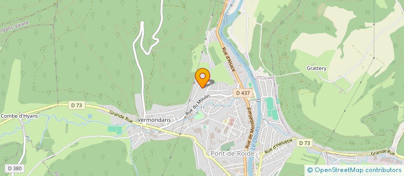 localisation de l'entreprise IMMO-BAU  PONT-DE-ROIDE-VERMONDANS