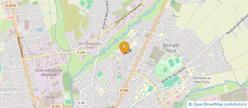 localisation de l'entreprise IMMO BAZID  BOURGES