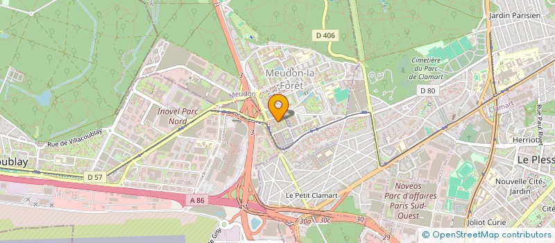 localisation de l'entreprise IMMO BEL  MEUDON