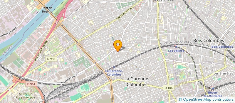 localisation de l'entreprise IMMO BELKHIR à COLOMBES
