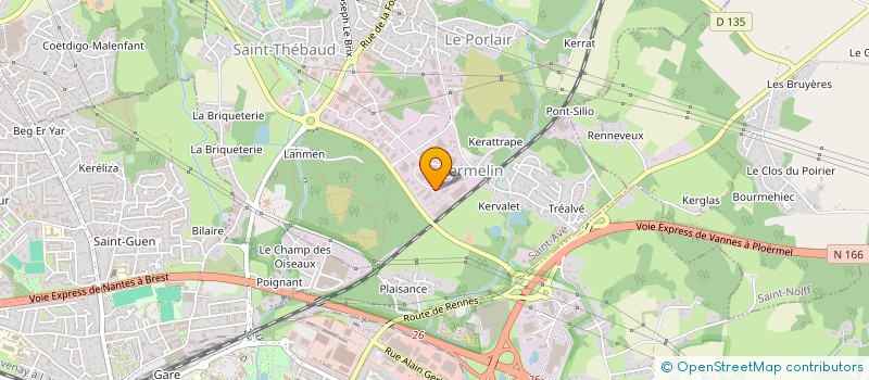 localisation de l'entreprise IMMO BELL  SAINT-AVE