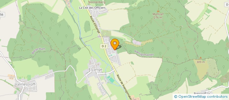 localisation de l'entreprise IMMO BIRD  ELZANGE