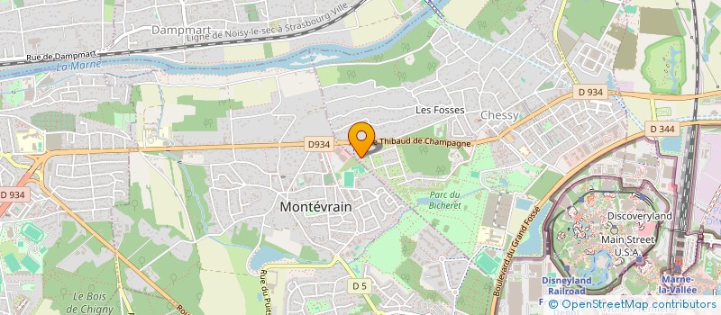 localisation de l'entreprise IMMO BIZ ASSET MANAGEMENT  CHESSY