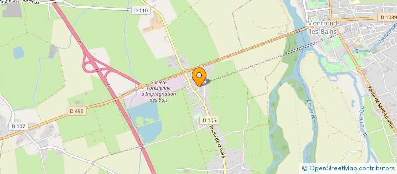 localisation de l'entreprise IMMO BOISSET  BOISSET-LES-MONTROND