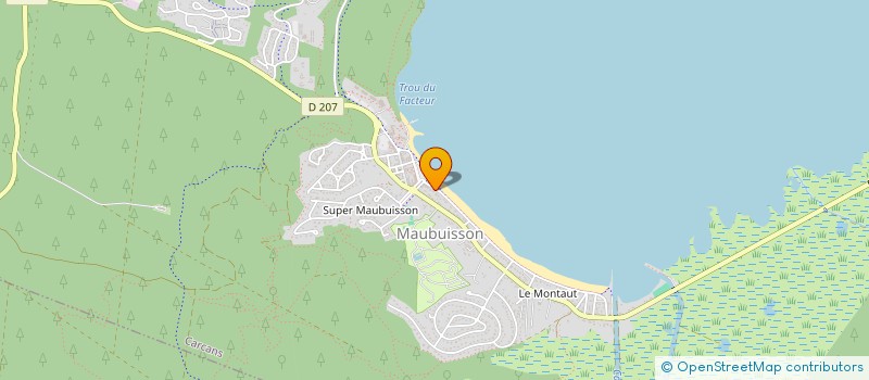 localisation de l'entreprise IMMO BORDEAUX  CARCANS