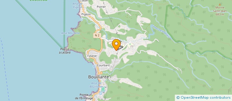 localisation de l'entreprise IMMO BOURBIER à BOUILLANTE