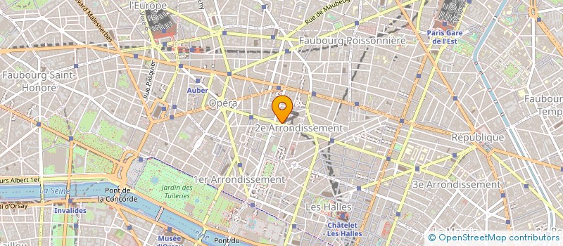 localisation de l'entreprise IMMO BOURSE DECOBERT  PARIS