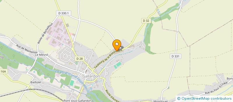 localisation de l'entreprise IMMO-BOX à GALLARDON