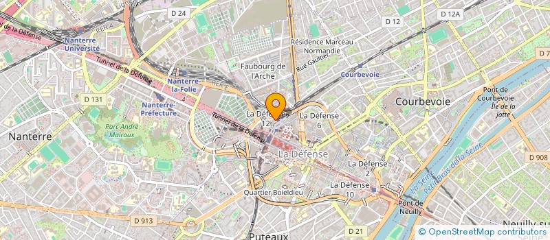 localisation de l'entreprise IMMO BROKER à PUTEAUX