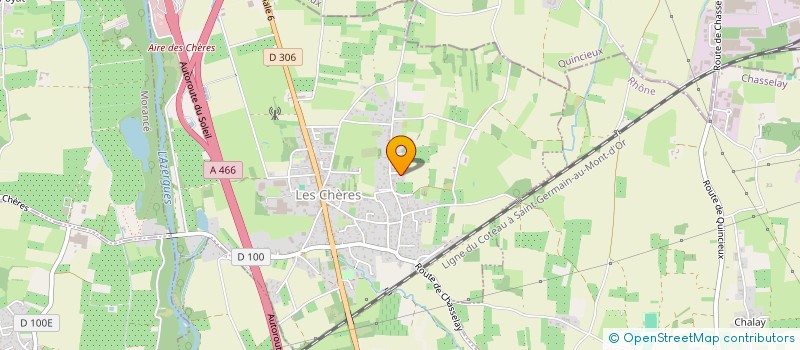 localisation de l'entreprise IMMO BROSSE  LES CHERES