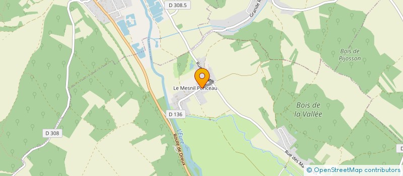 localisation de l'entreprise IMMO BROTGO à VILLEMEUX-SUR-EURE