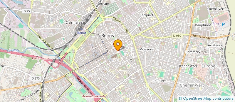 localisation de l'entreprise IMMO BROTHER'S REIMS  REIMS