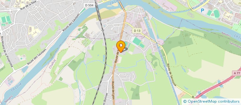 localisation de l'entreprise IMMO BRUNERIE  SERMOISE-SUR-LOIRE