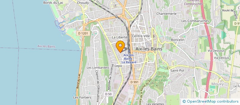 localisation de l'entreprise IMMO BS  AIX-LES-BAINS