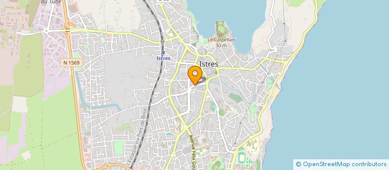 localisation de l'entreprise IMMO BUREAU  ISTRES