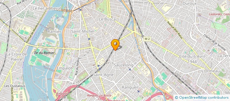 localisation de l'entreprise IMMO BUSCA à TOULOUSE