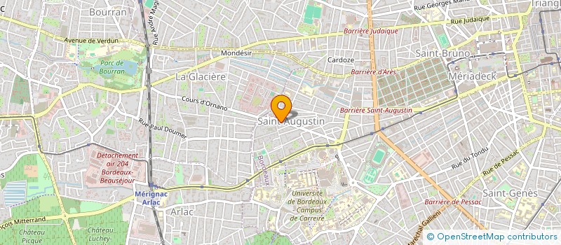 localisation de l'entreprise IMMO BX  BORDEAUX