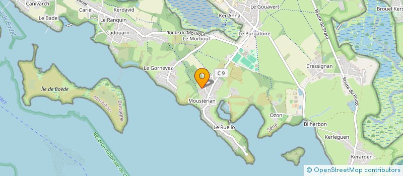 localisation de l'entreprise IMMO CAD à SENE