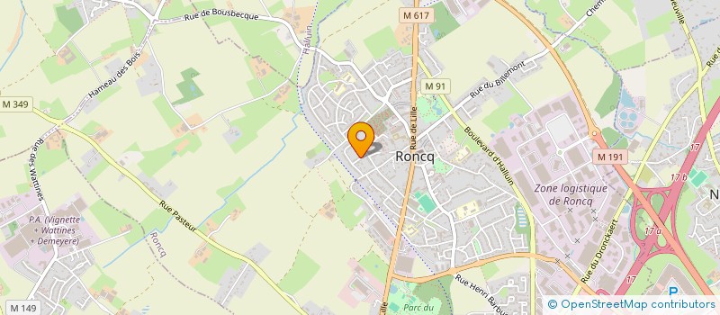 localisation de l'entreprise IMMO CAP à RONCQ