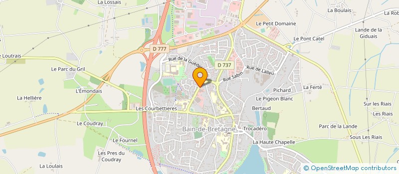 localisation de l'entreprise IMMO CARA  TREGUNC