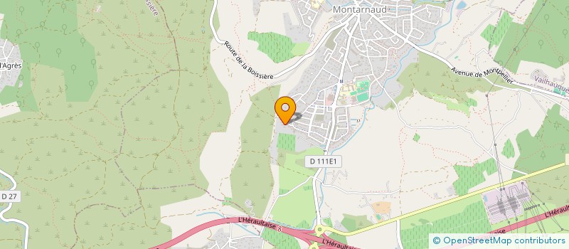 localisation de l'entreprise IMMO CARO  MONTARNAUD