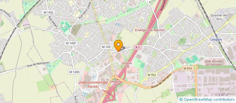 localisation de l'entreprise IMMO CARVALHO à LESQUIN