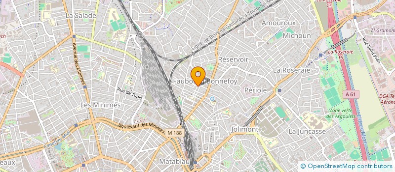localisation de l'entreprise IMMO CASANOVA à TOULOUSE