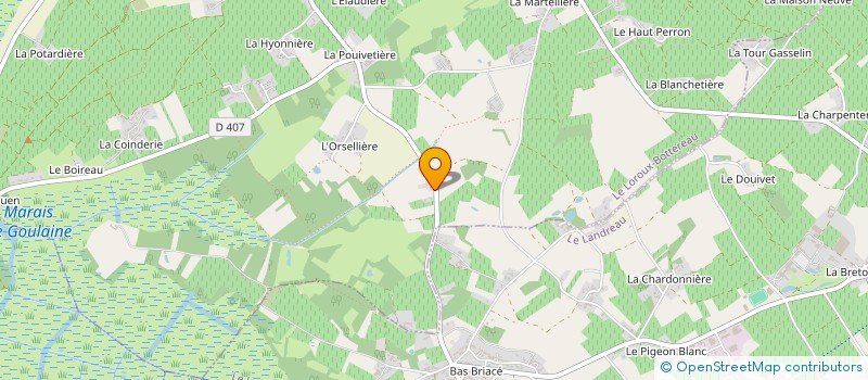 localisation de l'entreprise IMMO CEAL  LE LOROUX-BOTTEREAU