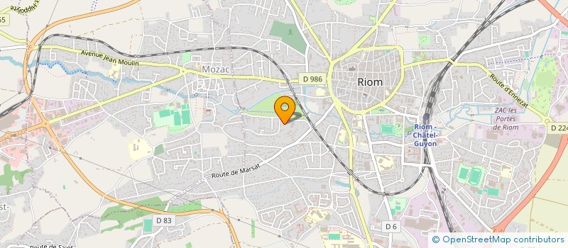 localisation de l'entreprise IMMO CENTER  GIMEAUX