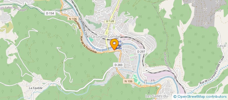 localisation de l'entreprise IMMO CEVENOLE  LES SALLES-DU-GARDON