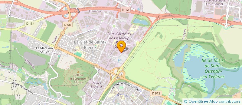 localisation de l'entreprise IMMO CJ  TRAPPES