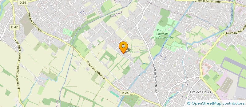 localisation de l'entreprise IMMO CNM  CUGNAUX