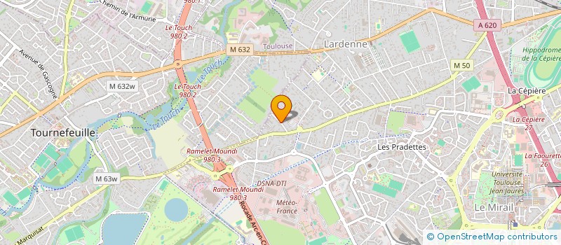 localisation de l'entreprise IMMO&CO à TOULOUSE