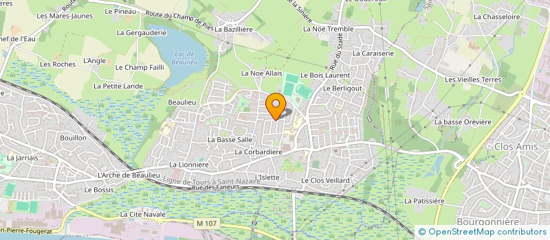 localisation de l'entreprise IMMO.CO à COUERON