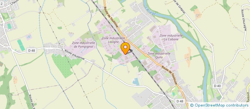 localisation de l'entreprise IMMO COM  AUTERIVE