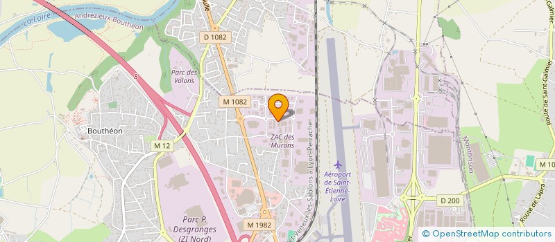 localisation de l'entreprise IMMO COMUNICA  ANDREZIEUX-BOUTHEON