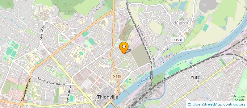 localisation de l'entreprise IMMO CONCEPT  THIONVILLE