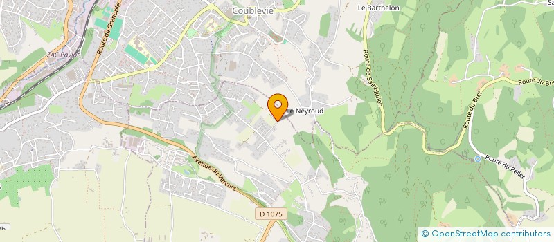 localisation de l'entreprise IMMO CONCEPT  LA BUISSE