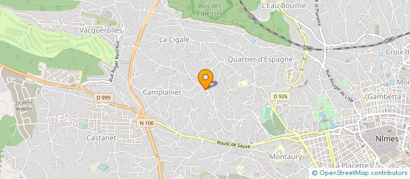 localisation de l'entreprise IMMO & CONCEPT  NIMES