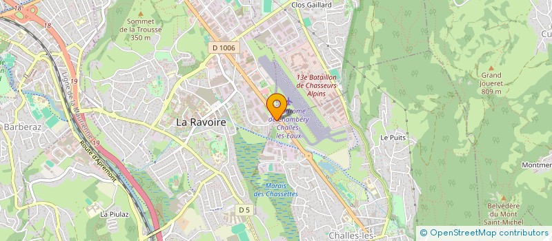 localisation de l'entreprise IMMO CONCEPT  CHALLES-LES-EAUX