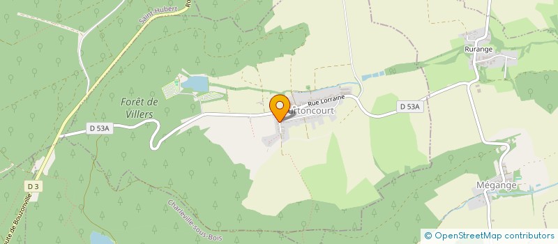 localisation de l'entreprise IMMO'CONCEPT  BURTONCOURT