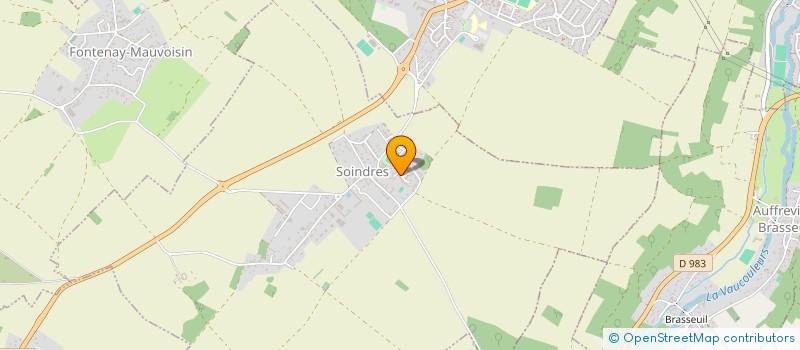 localisation de l'entreprise IMMO CONCEPT +  SOINDRES